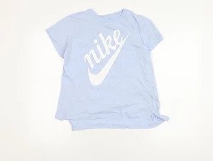 T-shirt girocollo Nike unisex blu XL - Foto 1 di 12