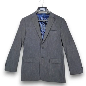 Giacca Tuta Blazer IZOD Elasticizzata Ragazzo 18 XL Regolare Grigio Scuro - Foto 1 di 13