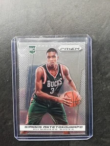 2013/14 Giannis Antetokounmpo RC Panini Prizm - Picture 1 of 2