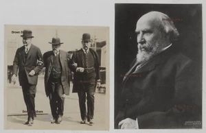 1900s Gilded Age Tycoons James J. Hill, George F. Baker, Charles Steele Photos - Picture 1 of 4