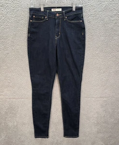Signature By Levi Strauss Jeans Womens W28 L32 Blue High Rise Skinny Normcore - Picture 1 of 12
