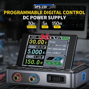 FNIRSI DPS-150 Portable DC Power Supply CNC Adjustable 30V Digital Power Supply - Picture 1 of 20
