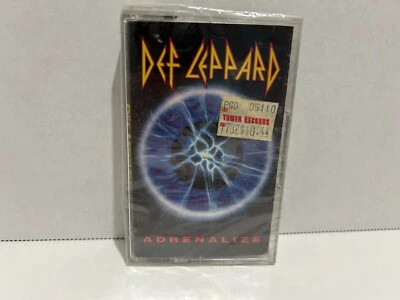 Def Leppard Adrenalize Cassette Tape 1992 Mercury 314 512-185-4 Sealed MIP - Image 1 of 4