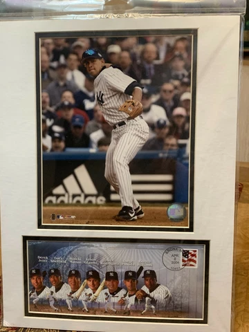 Alex Rodriguez New York Yankees 2004 USPS FIRST DAY ISSUE TEAM STAMP-POSTER-MINT Cover