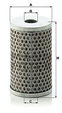 Produktbild - Hydraulikfilter Lenkung Mann-Filter H601/4 für Iveco Daily II Pritsche 89-99