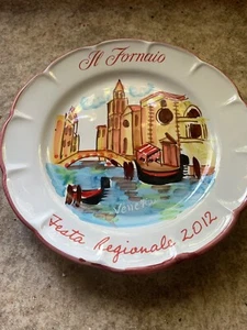Vietri Italy dinner/hanging plate Cerasella - Picture 1 of 4