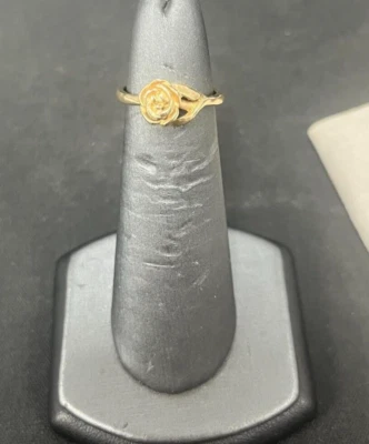 Anillo James Avery Raro Retirado Oro Rosa 14kt Talla 5 Foto 1 de 4