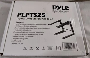 Pylepro PLPTS25 Controller Ständer für DJ, schwarz - Bild 1 von 3