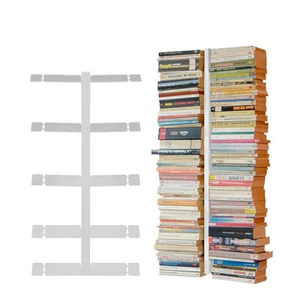 Bücherregal Radius Booksbaum 1 Regal weiss klein 90 cm Wandregal - Bild 1 von 4