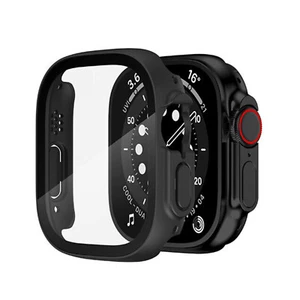 0.2mm Thin Cover Case Tempered Screen Protection For iWatch Series 8 Ultra 49MM - Photo 1 sur 14