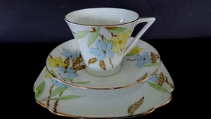 Art Deco Vintage China Tea Set Trio Standard China. 8115.Hand painted. - Picture 1 of 3