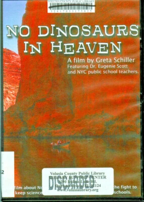 No Dinosaurs in Heaven by Greta Schiller feat. Eugenie Scott DVD 2010 - Image 1 of 2