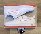 Nike Air Force 1 Low '07 'white Picante Red' Dv0788-102 Men's Size 10.5