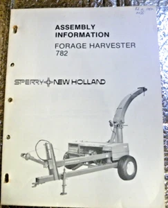 1980 Fabrikhandbuch Sperry New Holland Futtererntegerät 782 Baugruppeinformationen - Bild 1 von 4