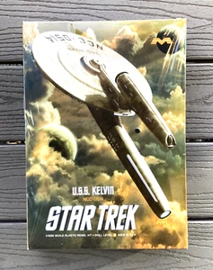 MOEBIUS 1/1000 SCALE STAR TREK U.S.S. KELVIN NCC-0514 PLASTIC MODEL KIT 976 F/S - Picture 1 of 11