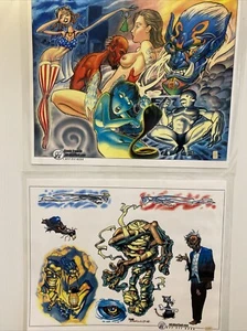 Travis Franklin Oddity Tattoo Studio Shop Inkubus Flash Walk Art Zombie Pinup - Picture 1 of 5