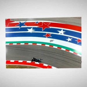 Sebastian Vettel Signed Formula 1 AMR21 Aston Martin Photograph on hard mount - Picture 1 of 10