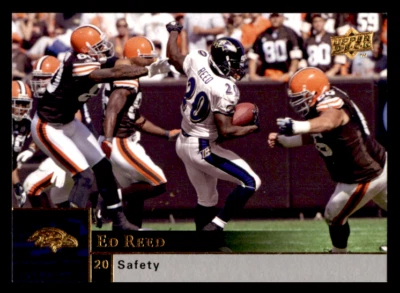 2009 Upper Deck Ed Reed    #14 Baltimore Ravens - Image 1 of 2