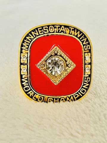 1991 Minnesota Twins World Series Ring, 🇺🇸 SHIP Cover