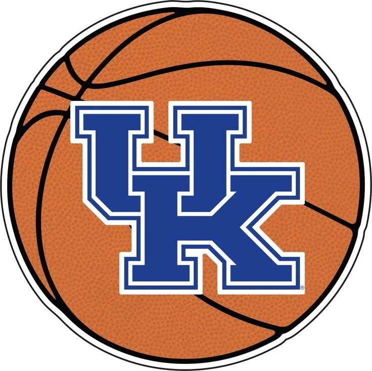 Kentucky Wildcats Logo basketball Die Cut Vinyl decal Sticker NCAA window car 5” - Image 1 of 1