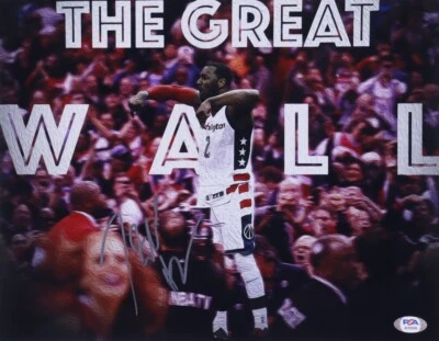 John Wall Autographed 11x14 PSA DNA Hologram Washington Wizards Star! - Image 1 of 2