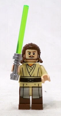 LEGO Star Wars sw0810 75169 Qui-Gon Jinn Minifigure Minifig Complete - Image 1 of 4