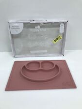 ezpz EUHMB005 silicone plate with upholstery, pink