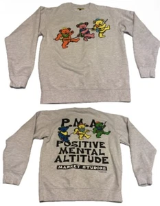 Maglione pullover Market Studios × Grateful Dead usato Hoo Medium grigio - Foto 1 di 8