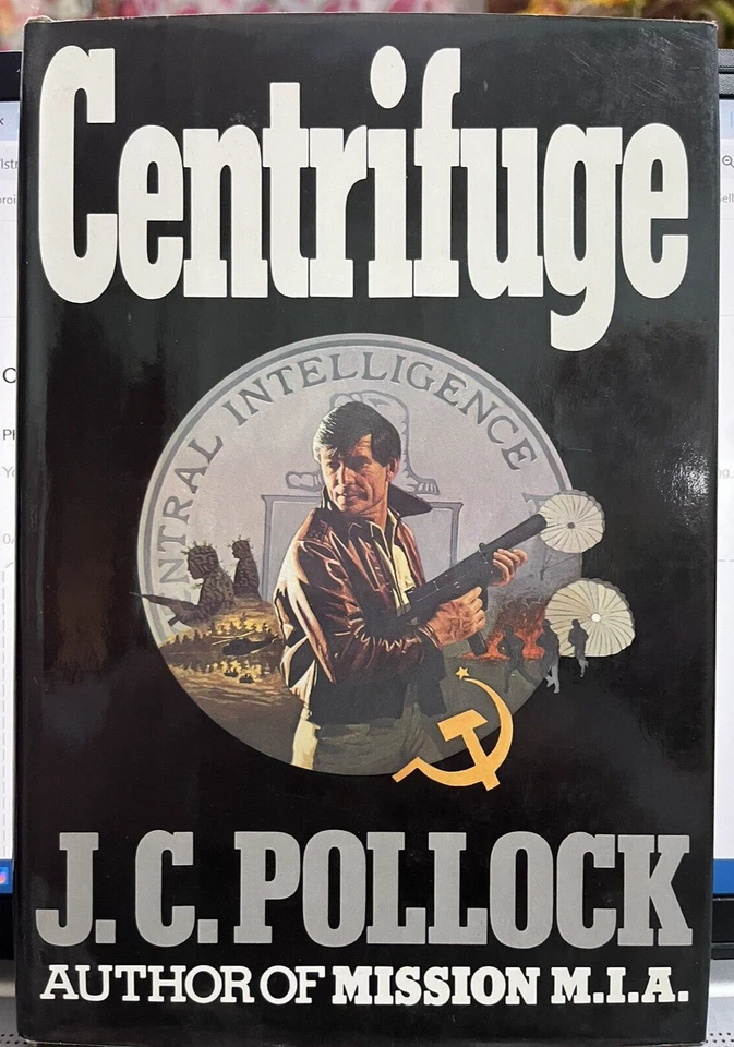 Centrifuge by J.C. Pollock Vintage HC DJ     1st Ed    1984   Crown Publishers Foto 1 de 4