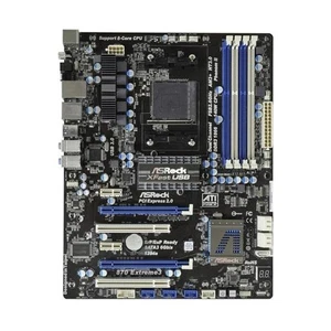 ASRock 870 Extreme3 Rev.2.01 AMD 870 Mainboard ATX Sockel AM3 #40240 - Afbeelding 1 van 2