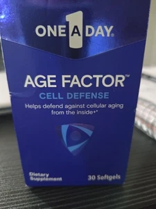 One a Day Age Factor Cell Defense 30 Softgels EXP 02/2026. Aging Defense Help! - Picture 1 of 5