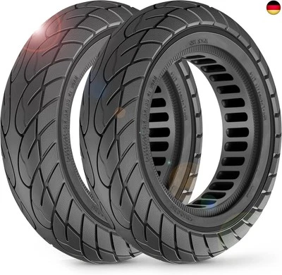 BESUCHE DEN BANGTING-STORE BANGTING 2PCS 10x2.125 zoll E Scooter Solid Reifen, 50/75-6.1 Vollgummireifen,