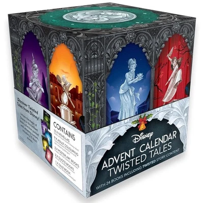 Disney: Advent Calendar Twisted Tales With 24 Books Box Set - Ages 12-16 - PB - Image 1 of 2