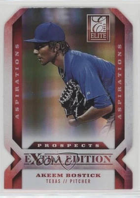 2013 Panini Elite Extra Edition Aspirations Die-Cut /200 Akeem Bostick #140 - Image 1 of 2