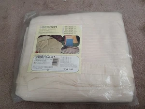 Vintage Beacon Second Loom Woven 100% Acrylic Blanket 72"×90" New - Picture 1 of 9