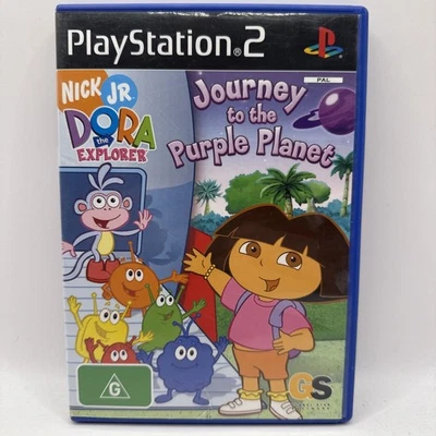 Dora the Explorer Journey to the Purple Planet PlayStation 2 PS2 Game + Manual - Image 1 of 4