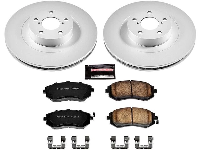 Kit de pastillas de freno delanteras y rotor para Subaru Impreza WRX 2004 GM779TW 2003-2005 Foto 1 de 1