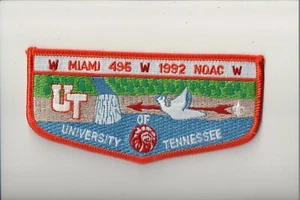 Lodge 495 Miami S16 1992 NOAC OA flap - Picture 1 of 1