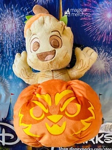 Disney Parks Halloween Guardians Of The Galaxy Baby Groot Pumpkin Plush Toy New - Picture 1 of 1