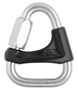 Petzl P11 Delta Stahlglied Schnell + Stabverbinder Kletterausrüstung (8mm) - Bild 1 von 1