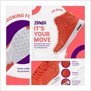 Scarpe alte ZUMBA STREET AIR BOSS sneakers danza - linea top Zumba! - Foto 1 di 9