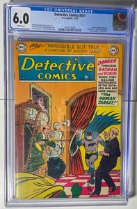 Detective Comics #201 (CGC 6.0) FN, WP, 1953, Batman/Robin, código previo - Imagen 1 de 3