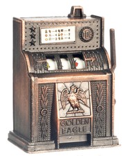 Dolls House miniatures Slot Machine
