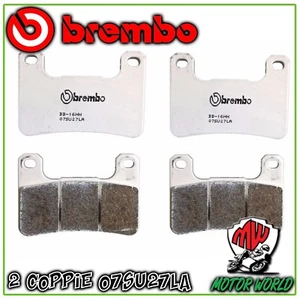07SU27LA Brembo 4 Plaquettes Avant Sinter Suzuki 750 2007 2008 2009 - Photo 1/1