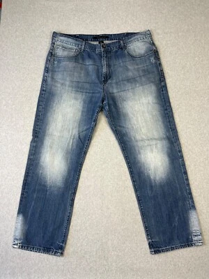Vintage Sean John Hamilton Jeans Mens 42 Blue Denim Wide Straight Leg Baggy Y2K - Image 1 of 4