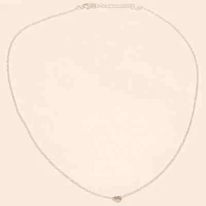 0.60 CTW Natural Polki Diamond Necklace 925 Sterling Silver Genuine Necklace . - Picture 1 of 1