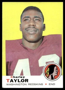 1969 Topps #67 Charley Taylor Washington Redskins EX-EXMINT NO RESERVE!