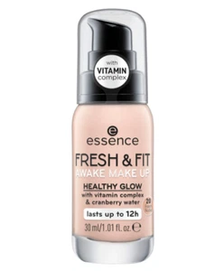 Essence Fresh & Fit Awake Make-Up 20 Fresh Nude 30ml -Radiant & Hydrating Finish - Picture 1 of 4