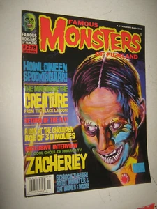 FAMOUS MONSTERS OF FILMLAND MAGAZINE  ISSUE #228 JOHN ZACHERLEY ON COV - Picture 1 of 1