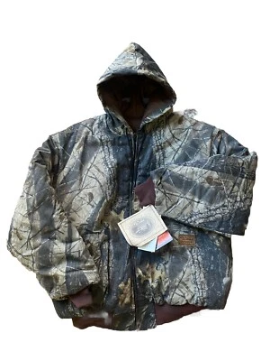 NOS Vtg Walls real tree Camouflage jacket XXL/XL camo Outdoors hunting - Image 1 of 4